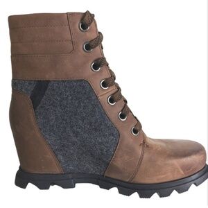Joan of Arctic Waterproof Wedge III Lexie Lace-Up Bootie